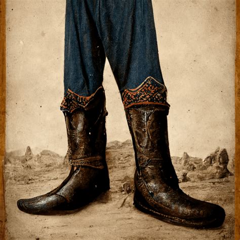 original cowboy boots 1800s